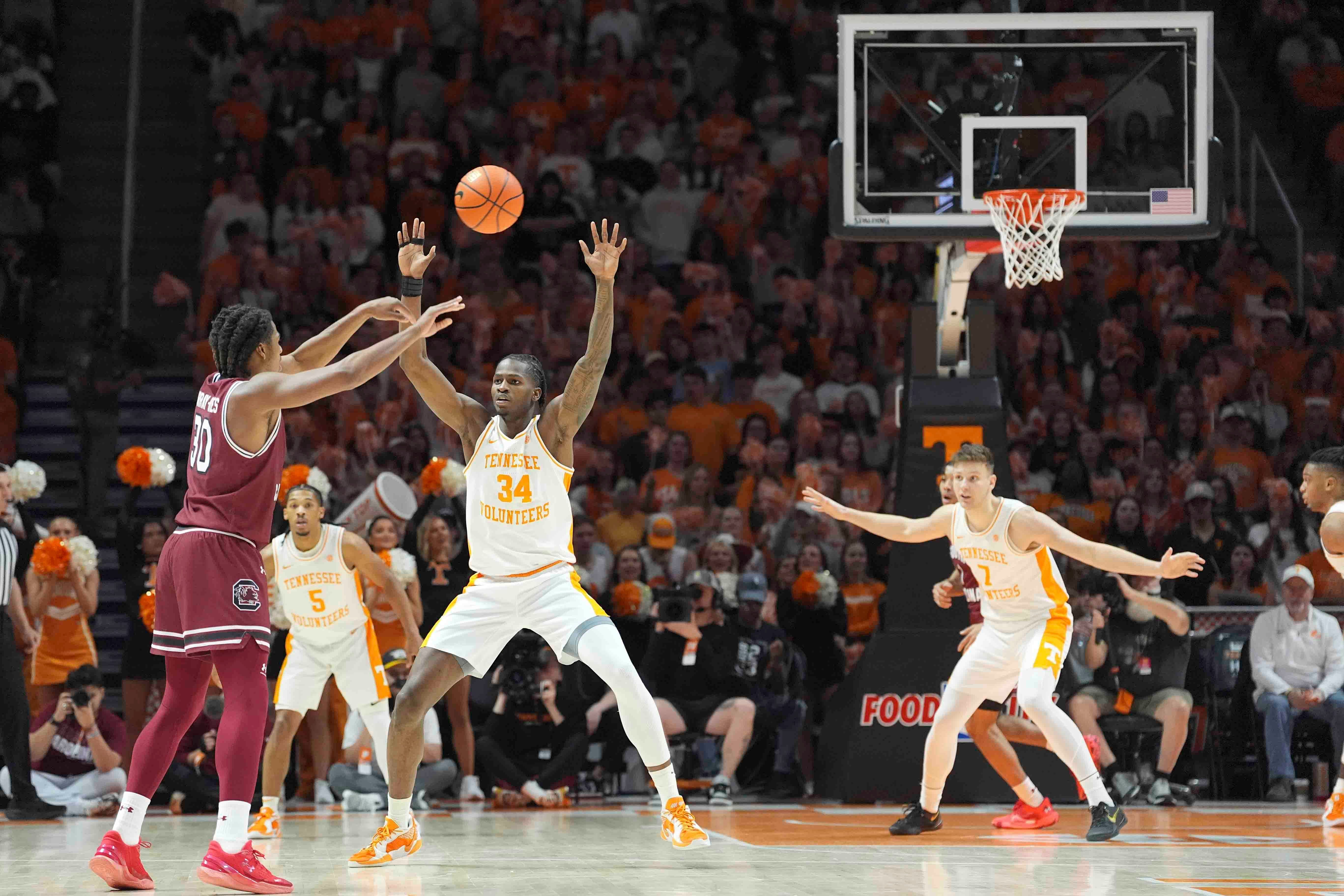 Collin Murray-Boyles (3) during a men’s college basketball game- Source: Imagn
